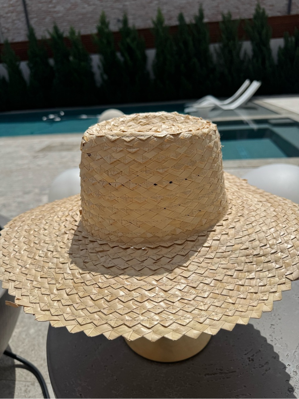 Reinhard Plank Natural Straw Sun Hat - Wide Brim - Picture 3 of 8